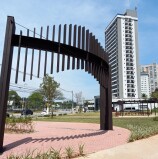 Praça é mais uma opção de lazer aos visitantes do bairro Bethaville
