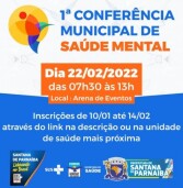 Santana de Parnaíba realizará a 1ª Conferência Municipal de Saúde Mental em 22 de fevereiro