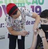 Barueri – Vacinação de crianças de 5 a 11 anos continua neste final de semana, dias 29 e 30