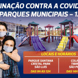 Santana de Parnaíba fará vacinação contra Covid-19 nos parques no sábado dia 12