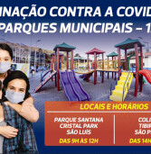 Santana de Parnaíba fará vacinação contra Covid-19 nos parques no sábado dia 12