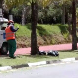 Santana de Parnaíba – Prefeitura realiza megaoperação de roçagem e zeladoria em diversos bairros