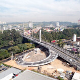 Barueri – Prefeitura libera alça de saída da ponte Akira Hashimoto para Alphaville