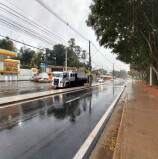Prefeitura libera faixa de via em duplicação na Aldeia, do outro lado de Alphaville