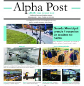 Alpha Post de agosto. Leia aqui!
