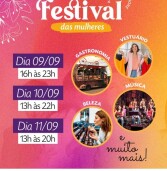 Alphaville terá Festival das MUlheres no estacionamento da Unip-Objetivo de 09 a 11 de setembro