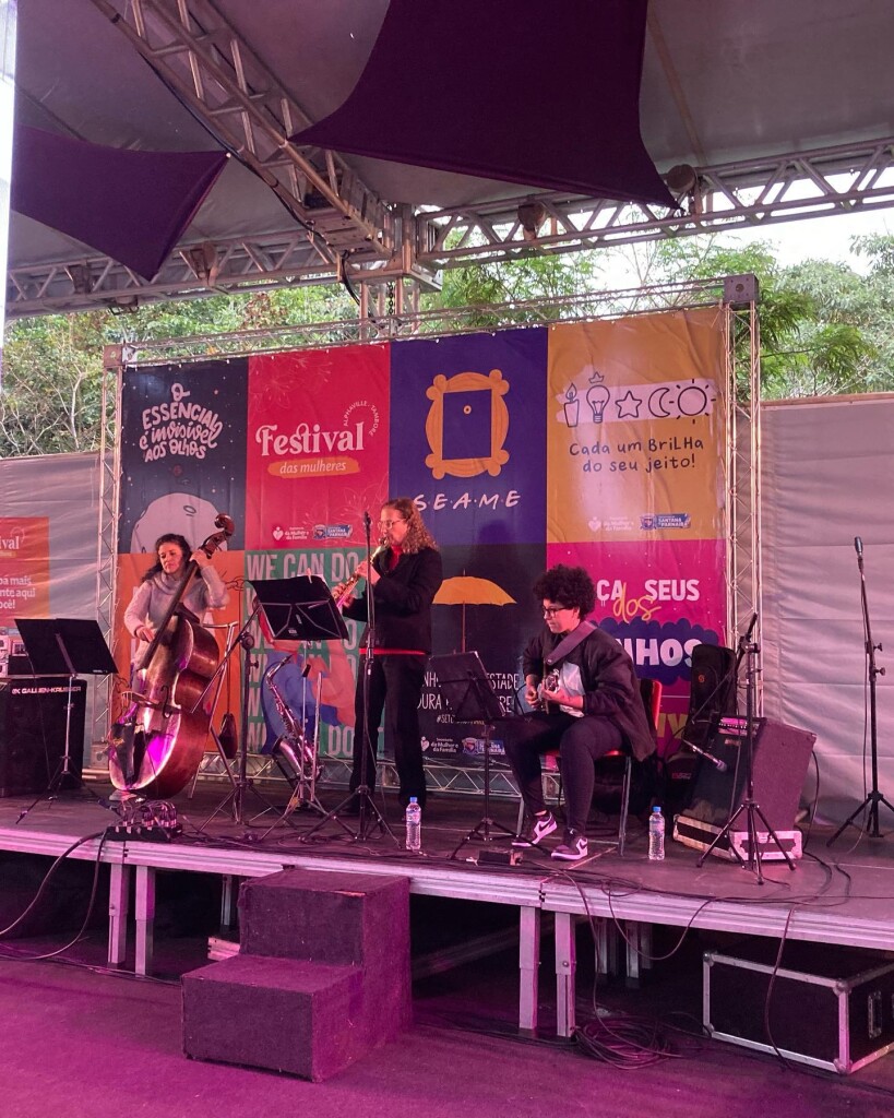 festival mulheres. banda