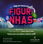 Alpha Square Mall lança lounge para troca de figurinhas do álbum da Copa do Mundo de Futebol 2022