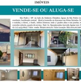 Imóveis – Casa à venda ou para locação na cidade de São Pedro, interior de SP