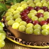 Sobremesa para o Natal: veja como fazer uma charmosa torta de uva com chocolate