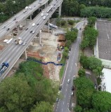 CCR ViaOeste instala canteiros de obras de ampliação das vias marginais em Barueri