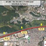 CCR ViaOeste avança com as obras da faixa adicional e fará intervenção na via