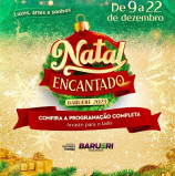 Natal Encantado de Barueri começa sábado, dia 9