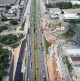 CCR ViaOeste viabilizará a readequação na faixa de rolamento no Trevo de Alphaville no sentido da Alameda Rio Negro  a partir deste sábado 13/04/24