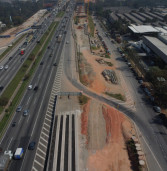 CCR ViaOeste realiza intervenção na Alameda Xingu para  lançamento de vigas da Nova Ponte Guilherme de Almeida