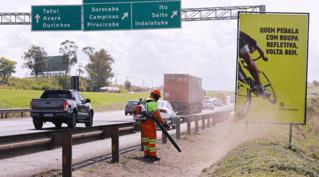 CCR ViaOeste informa cronograma semanal de obras no Sistema Castello