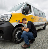 Prefeitura de Santana de Parnaíba realiza vistoria nos veículos de transporte escolar