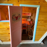 Alphaville 3 – Vende-se linda casinha de boneca mobiliada para casa, escola, condomínio ou chácara